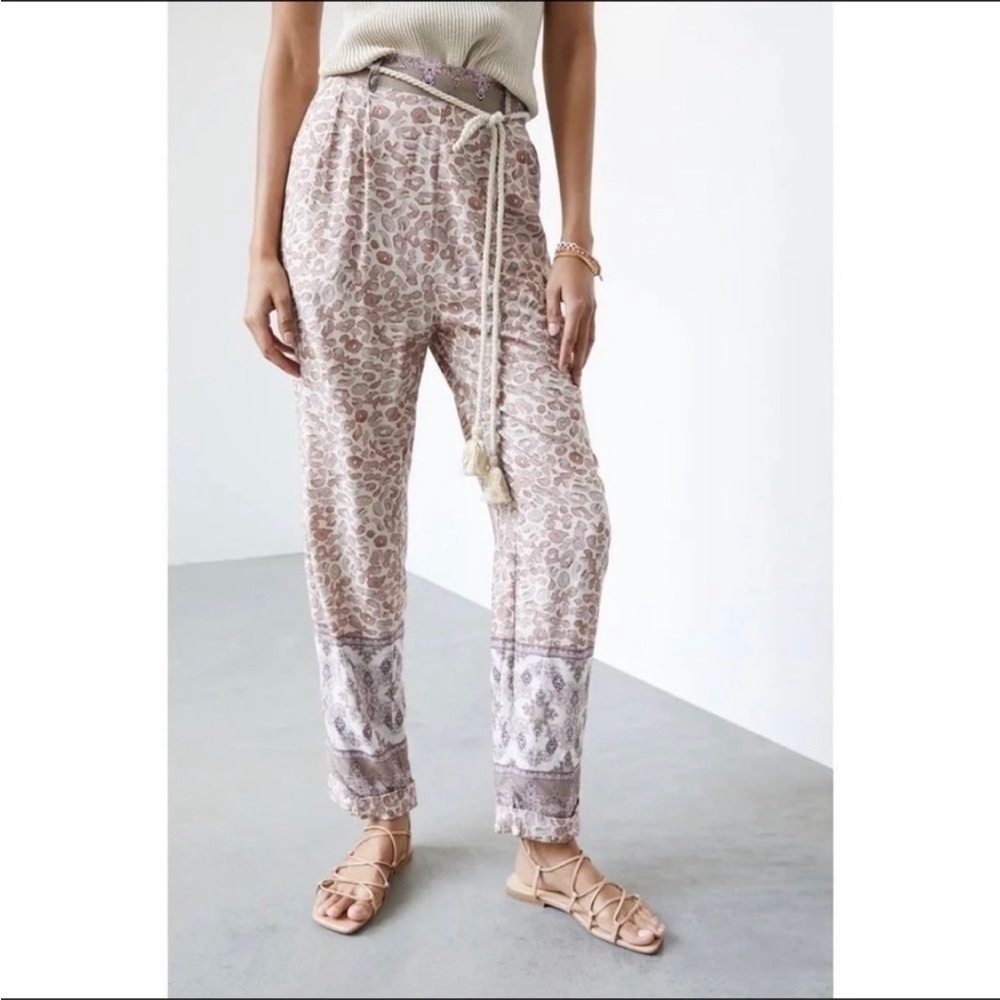NWT Anthropologie Ollari Tasseled
Tapered Pants - Picture 2 of 7